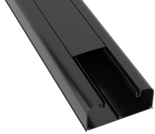 Кабель-канал DKC In-liner Front 110x50мм (2000мм) черный (уп. 16м.) картинка